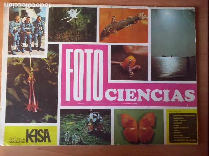 Collectionnisme Albums: FOTOCIENCIAS KEISA 1972 339 CROMOS, FALTA 90%