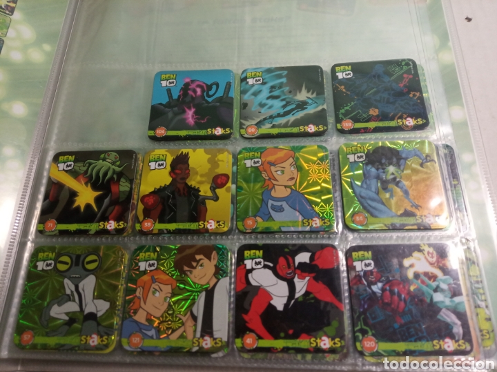 Coleccionismo &aacute;lbumes: Staks BEN 10 - Foto 3