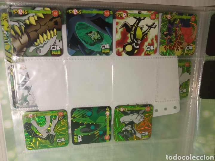 Coleccionismo &aacute;lbumes: Staks BEN 10 - Foto 5