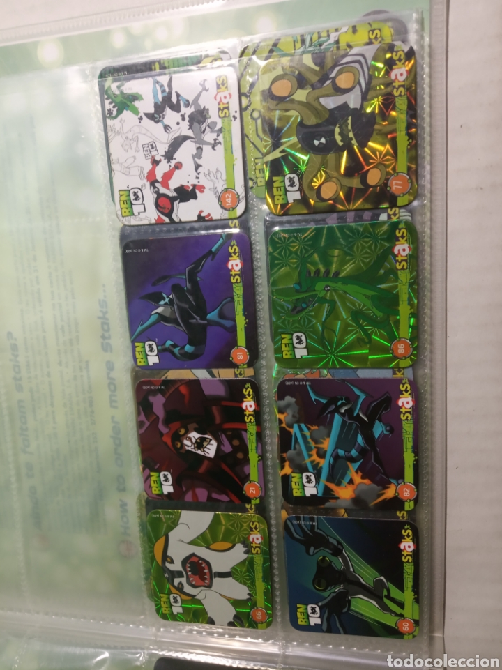 Coleccionismo &aacute;lbumes: Staks BEN 10 - Foto 6