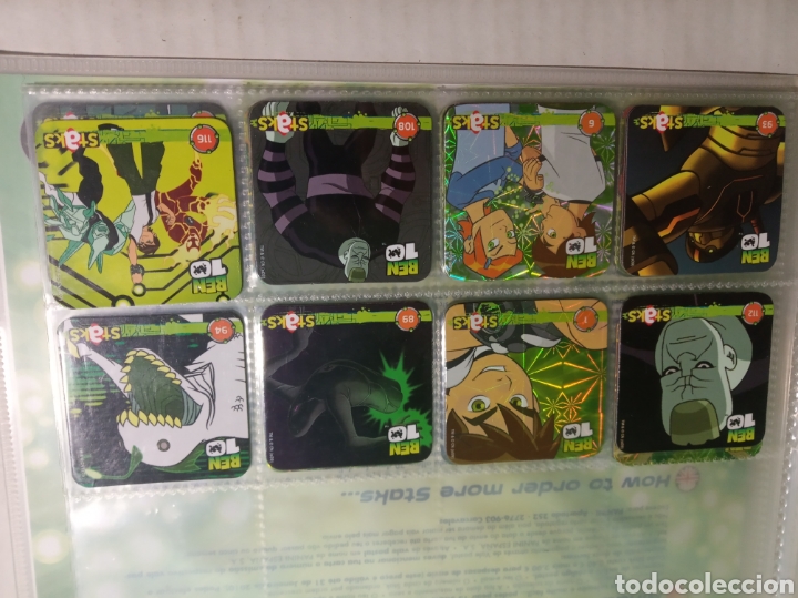 Coleccionismo &aacute;lbumes: Staks BEN 10 - Foto 7