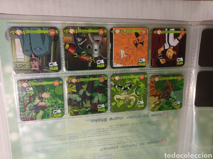 Coleccionismo &aacute;lbumes: Staks BEN 10 - Foto 8