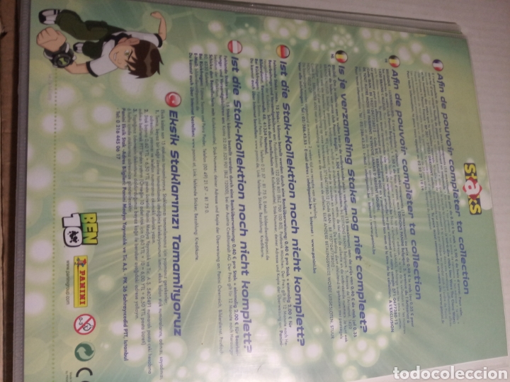 Coleccionismo &aacute;lbumes: Staks BEN 10 - Foto 12