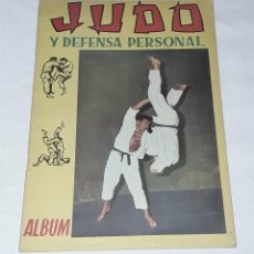 Coleccionismo Álbumes: JUDO Y DEFENSA PERSONAL - EXCLUSIVAS TRIUNFO - PRIMEROS AÑOS 60 - VACIO PLANCHA - RARO Y ESCASO!