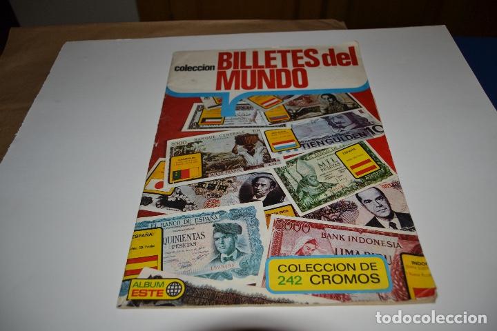 Collectionnisme Albums: COLECCION BILLETES DEL MUNDO ALBUM ESTE CON 107 CROMOS