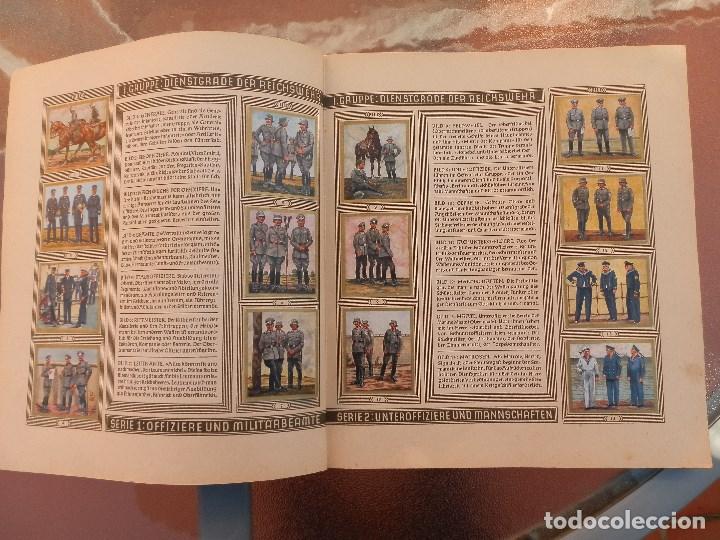 Collezionismo Album: Die Reichswehr. Album de 280 cromos cigarrillos ej&eacute;rcito alem&aacute;n 1933.