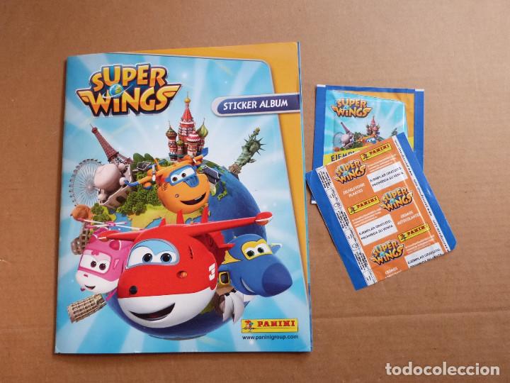 Collectionnisme Albums: Album de cromos Super Wings Sticker album y dos sobres - Panini 2016