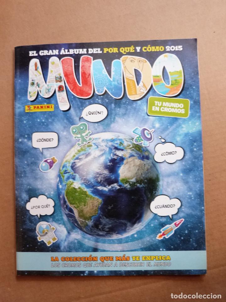 Collectionnisme Albums: El gran album de cromos Mundo del por qu&eacute; y el c&oacute;mo - Panini 2015 La coleccion que mas te explica