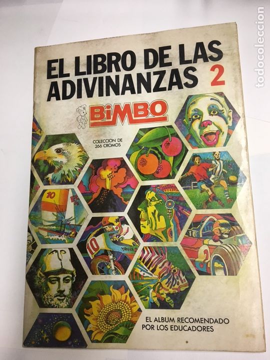 Collectable Incomplete Albums: ALBUM DE EL LIBRO DE LAS ADIVINANZAS 2 DE BIMBO VAC&Iacute;O