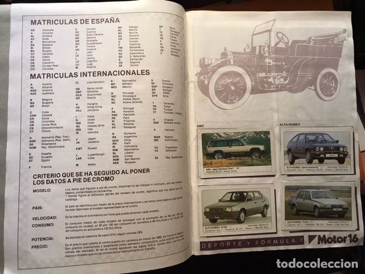 Coleccionismo &aacute;lbumes: Coches. Colecci&oacute;n de cromos. - Foto 2