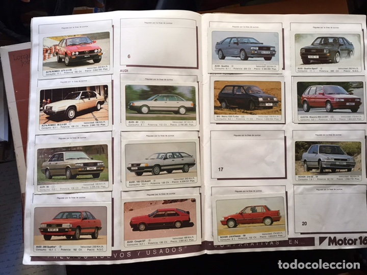 Coleccionismo &aacute;lbumes: Coches. Colecci&oacute;n de cromos. - Foto 3