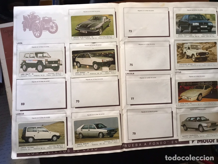 Coleccionismo &aacute;lbumes: Coches. Colecci&oacute;n de cromos. - Foto 7