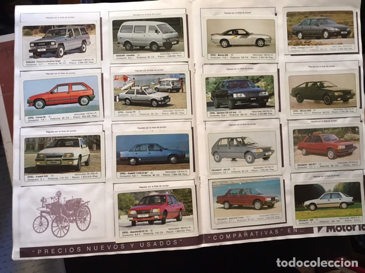 Coleccionismo &aacute;lbumes: Coches. Colecci&oacute;n de cromos. - Foto 9