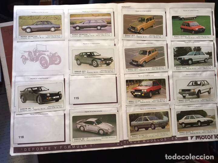 Coleccionismo &aacute;lbumes: Coches. Colecci&oacute;n de cromos. - Foto 10