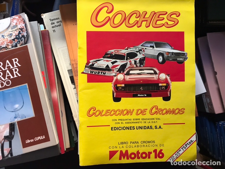 Coleccionismo &aacute;lbumes: Coches. Colecci&oacute;n de cromos. - Foto 1
