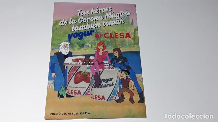 Collectionnisme Albums: ANTIGUO ALBUM DE CROMOS DE LA CORONA MAGICA PROMOCIONAL DE YOGURES CLESA ED. FILMAN A&Ntilde;OS 80 1989