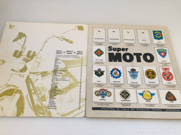 Coleccionismo &aacute;lbumes: Super Moto Panini - Foto 2