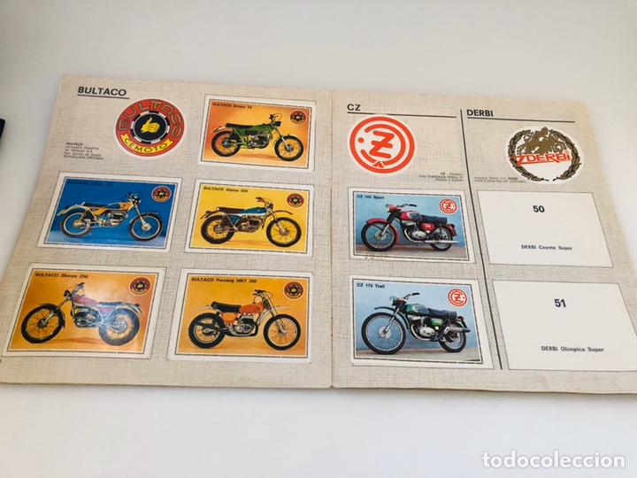 Coleccionismo &aacute;lbumes: Super Moto Panini - Foto 6