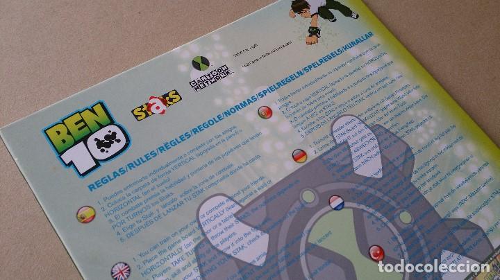 Coleccionismo &aacute;lbumes: TABLERO STAKS BEN 10 - Foto 4