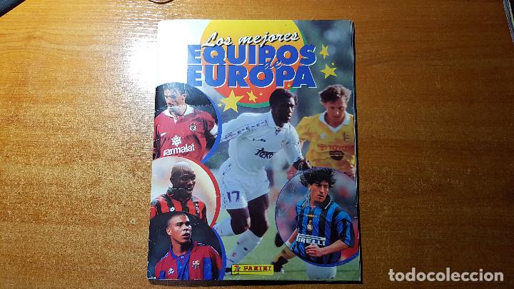 Collectionnisme Albums: ALBUM: LOS MEJORES EQUIPOS DE EUROPA TEMPORADA 1997-98