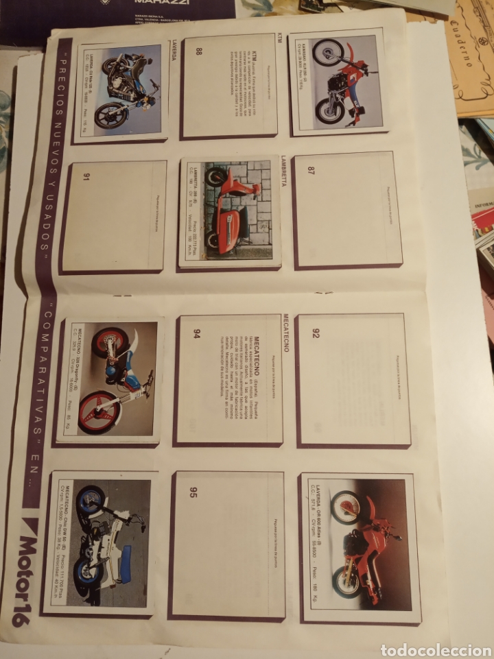 Coleccionismo &aacute;lbumes: Motos - Foto 11