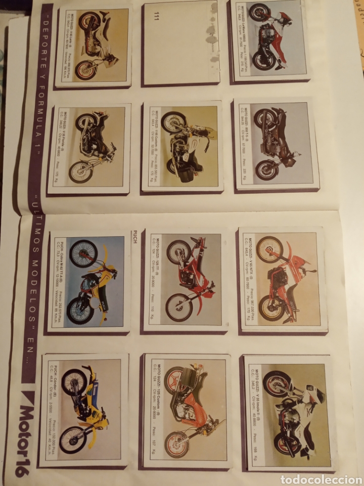 Coleccionismo &aacute;lbumes: Motos - Foto 13