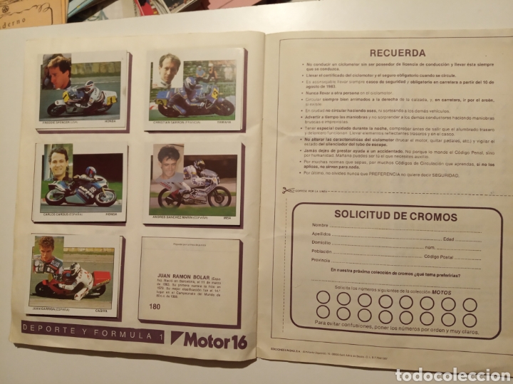 Coleccionismo &aacute;lbumes: Motos - Foto 19