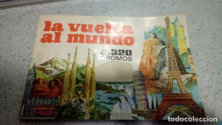 Collectionnisme Albums: ALBUM LA VUELTA AL MUNDO EN 320 CROMOS EDITORIAL BRUGUERA 1971 LE FALTAN 209 CROMOS DE 320