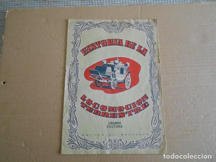 Collectionnisme Albums: album de cromos de bruguera de historia de la locomocion terrestre