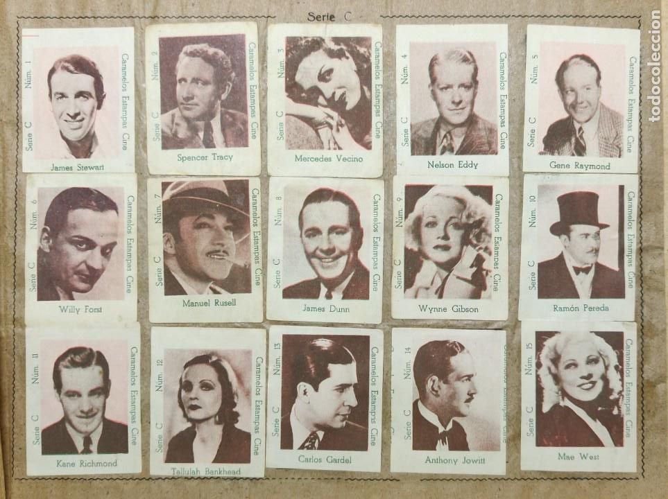 Coleccionismo &aacute;lbumes: ALB&Uacute;M DE ESTAMPAS DE CINE - Foto 4