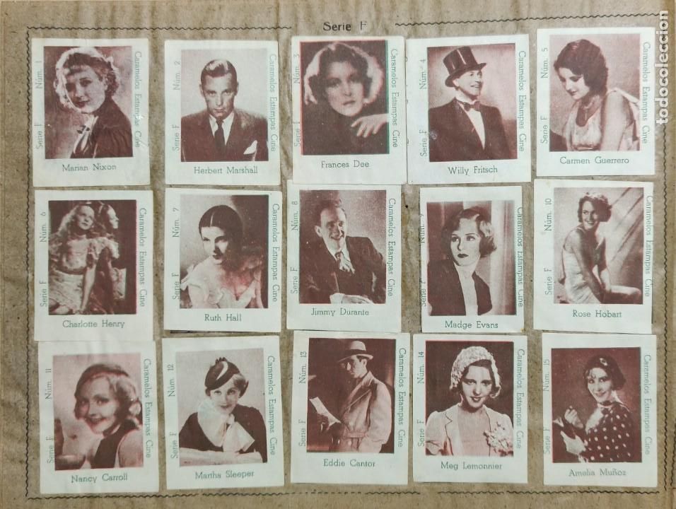 Coleccionismo &aacute;lbumes: ALB&Uacute;M DE ESTAMPAS DE CINE - Foto 5