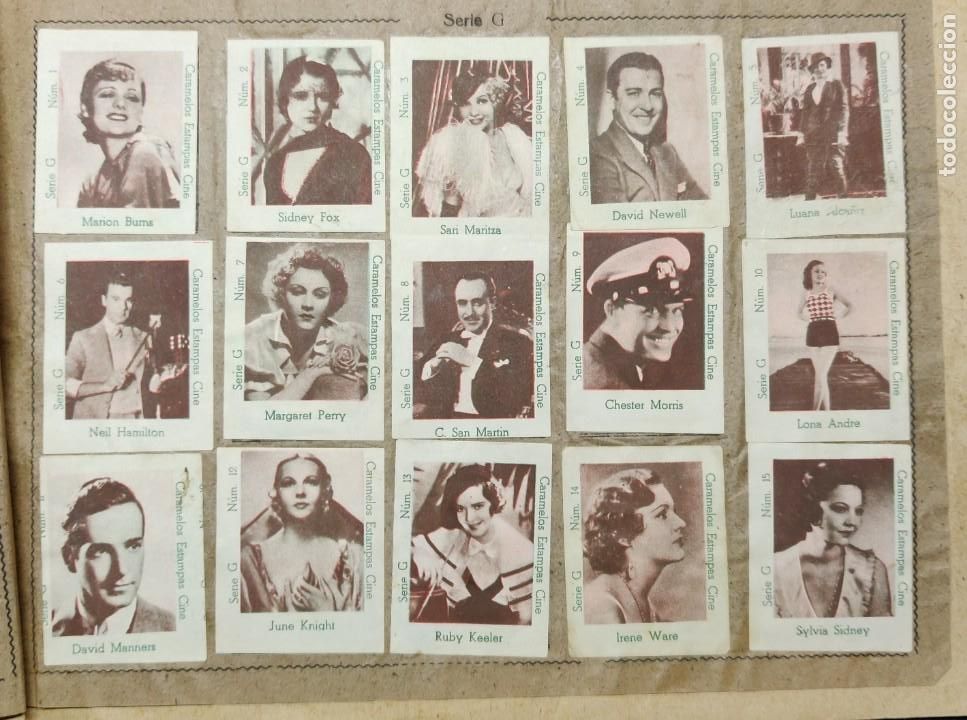 Coleccionismo &aacute;lbumes: ALB&Uacute;M DE ESTAMPAS DE CINE - Foto 6