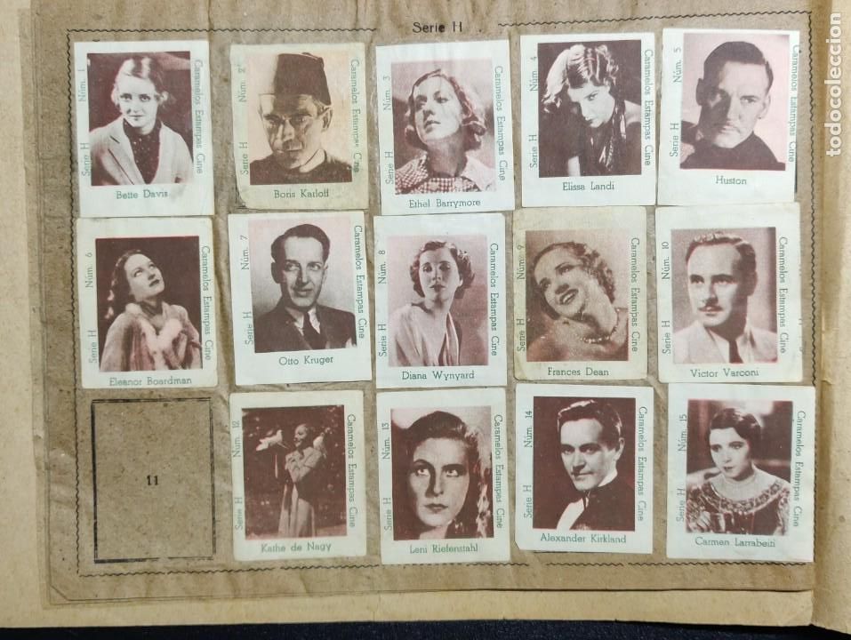 Coleccionismo &aacute;lbumes: ALB&Uacute;M DE ESTAMPAS DE CINE - Foto 7