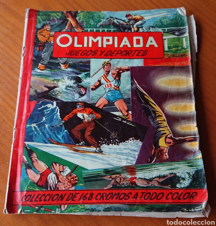 Colecionismo Cadernetas: &Aacute;lbum olimpiada, Ruiz romero, a&ntilde;os 60,a falta de 19 cromos, buen precio