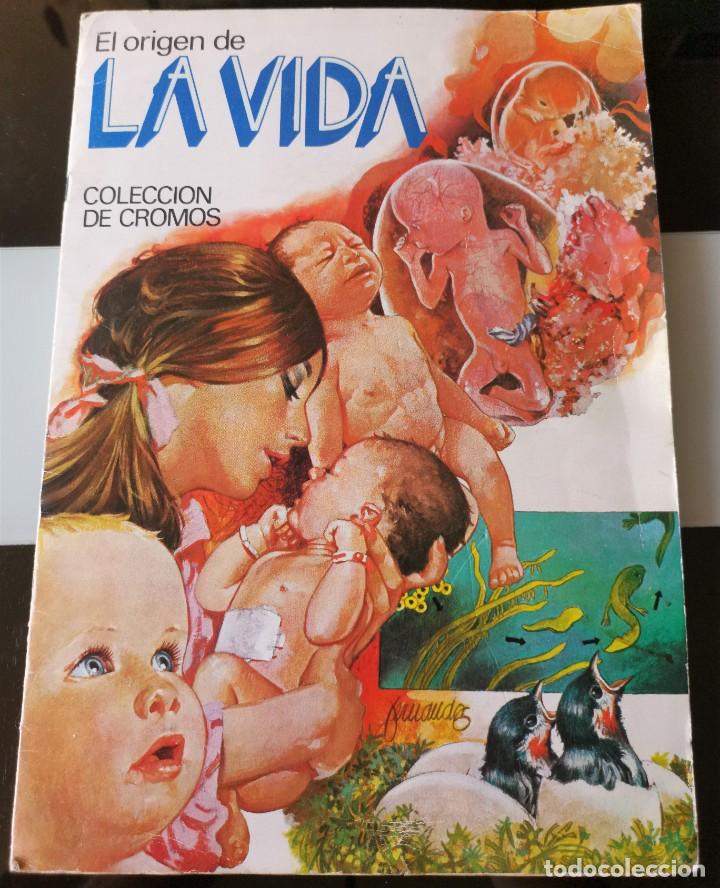 Coleccionismo &aacute;lbumes: &Aacute;LBUM CROMOS EDICIONES ESTE EL ORIGEN DE LA VIDA - Foto 1