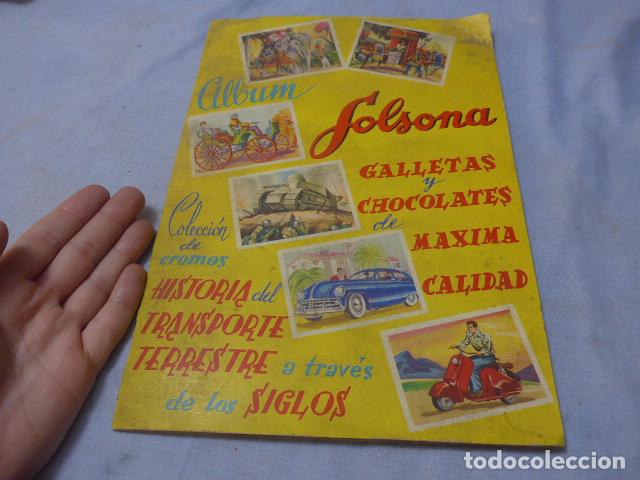 Collectionnisme Albums: * Antiguo album de cromos historia del transporte terrestre, original. Faltan varios cromos. ZX