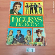 Coleccionismo Álbumes: ÁLBUM DE VACÍO FIGURAS DE LA TELE. Lote 194860498