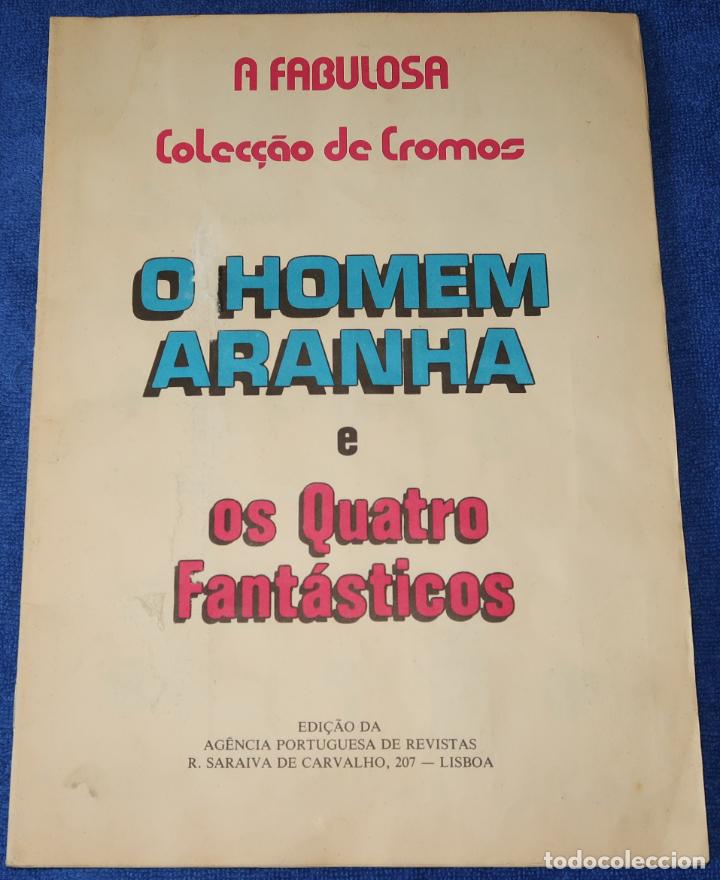 Collezionismo Album: A homem aranha e os Quatro Fant&aacute;sticos - Agencia portuguesa de revistas (1979)