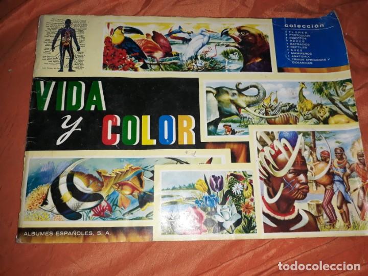 Collectionnisme Albums: Antiguo album de cromos vida y flor con 350 cromos a&ntilde;o 1967