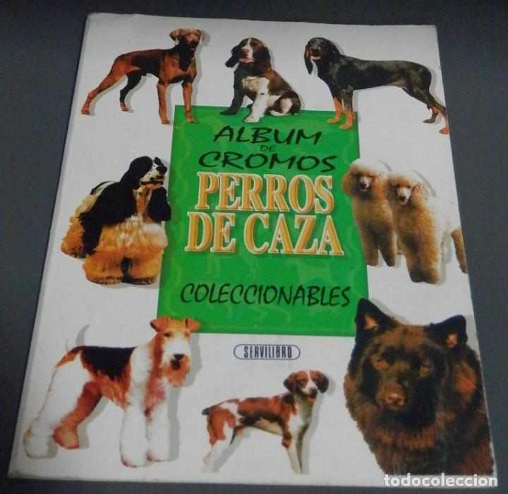 Collectionnisme Albums: ALBUM CROMOS  PERROS DE CAZA  --SERVILIBRO