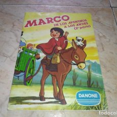Coleccionismo Álbumes: ALBUM MARCO DE LOS APENINOS A LOS ANDES 2ª PARTE DANONE
