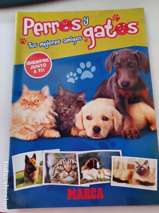 Collectable Incomplete Albums: Perros y Gatos tus mejores amigos &aacute;lbum vac&iacute;o nuevo
