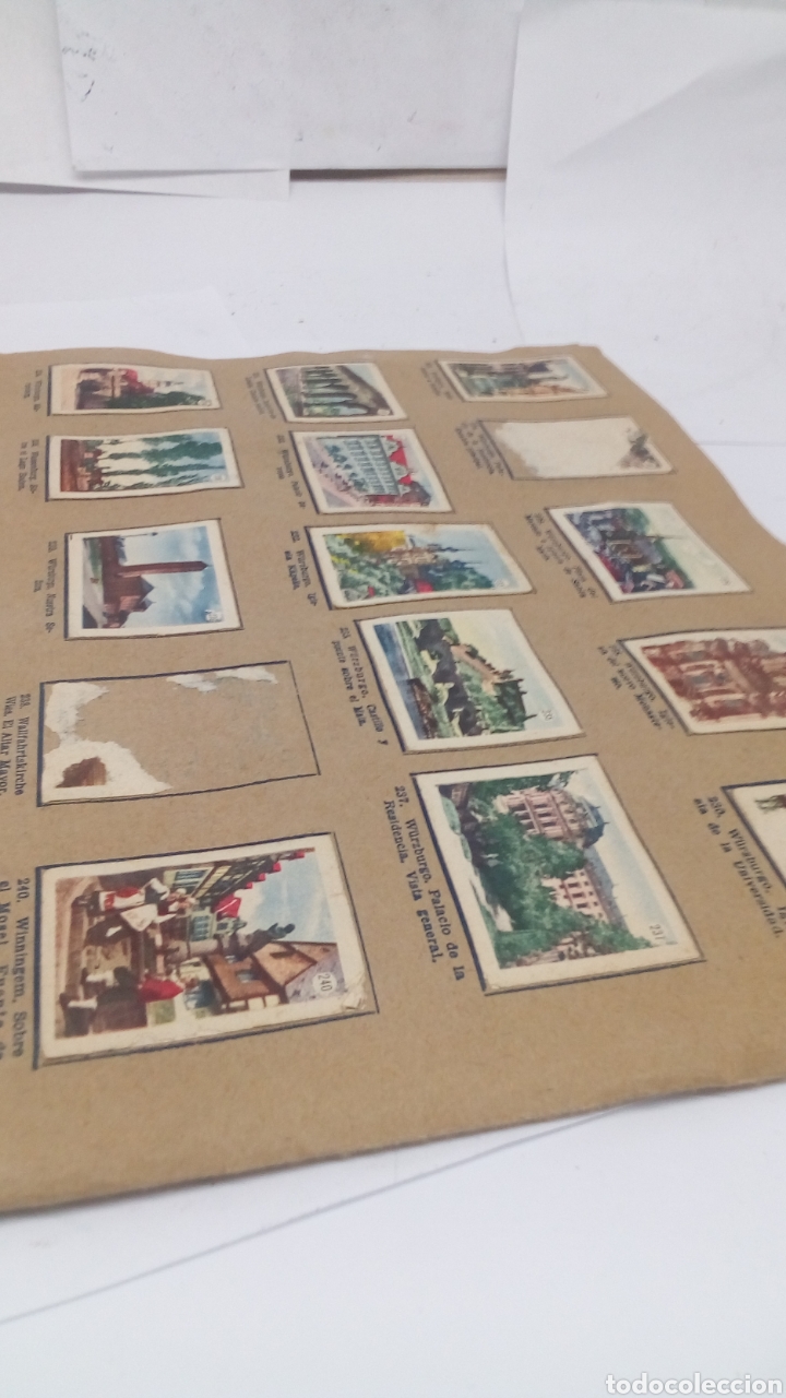 Collectable Incomplete Albums: Album de cromos antiguo