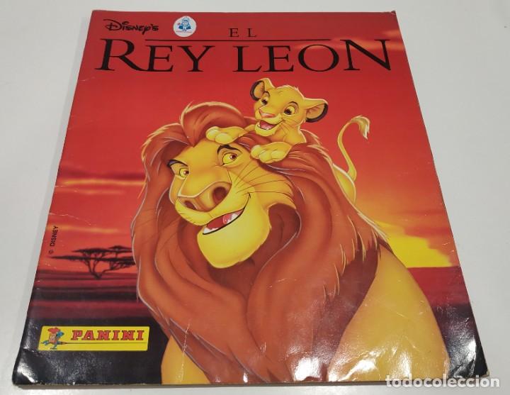 Coleccionismo &Aacute;lbumes: ALBUM DE CROMOS REY LEON , PANINI CONTIENE 142 CROMOS DE 232