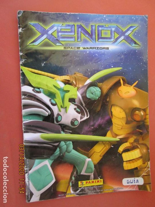Collectionnisme Albums: XENOX , SPACE WARRIORS  - GUIA -2009-2016 PANINI