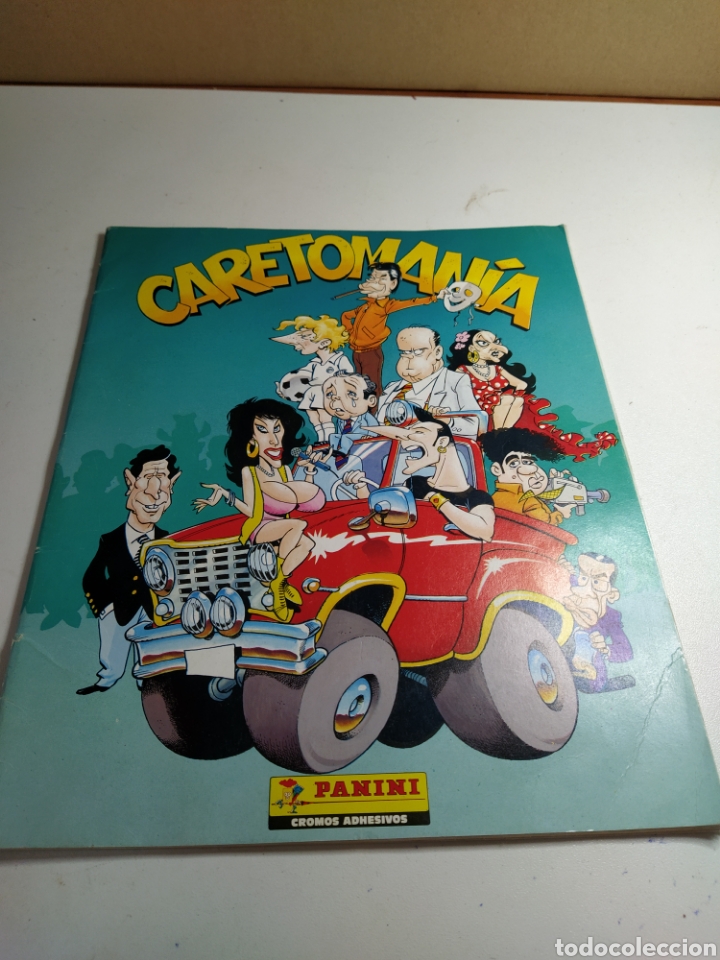 Colecionismo Cadernetas: Album incompleto caretomania panini