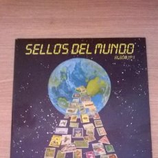 Coleccionismo Álbumes: ÁLBUM CROMOS SELLOS DEL MUNDO TELEKITOS INCOMPLETO