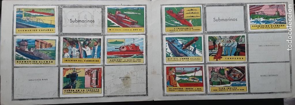 Collectionnisme Albums: SUBMARINOS, CISNE GERPLA, ALBUM CON 12 CROMOS DE 16