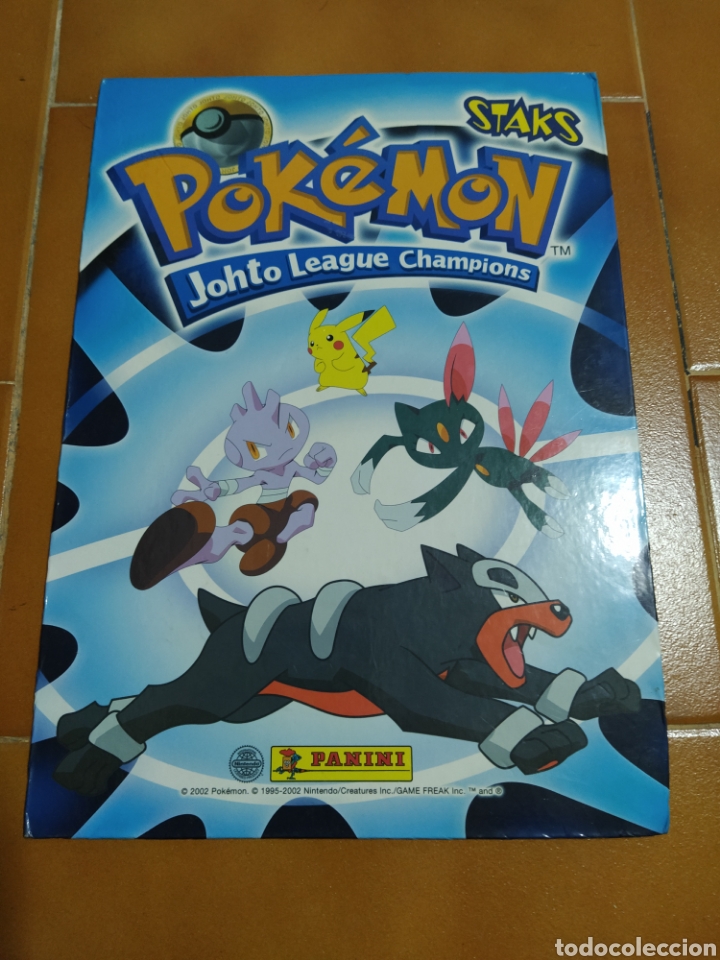 Collectionnisme Albums: Tablero Pokemon staks panini