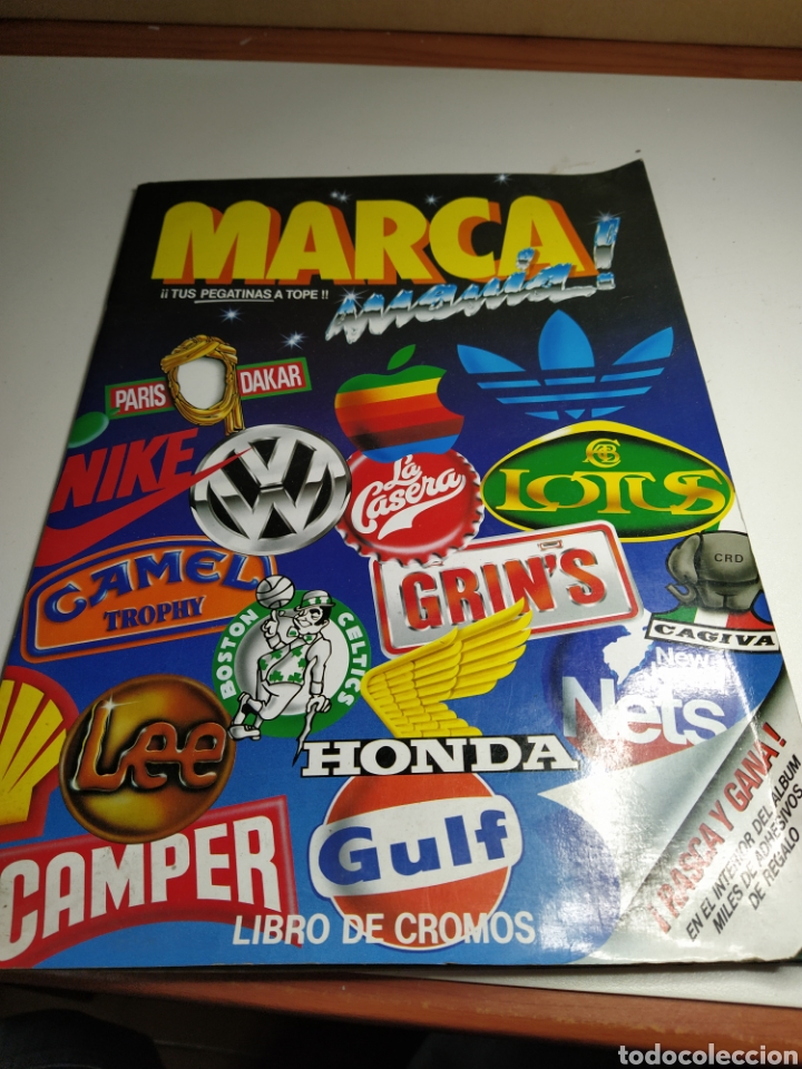 Colecionismo Cadernetas: Album cromos incompleto marcamania